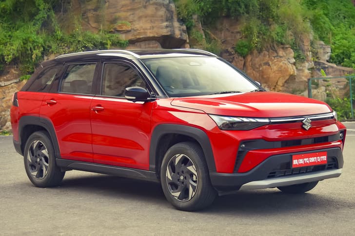 Maruti Suzuki Victoris on road